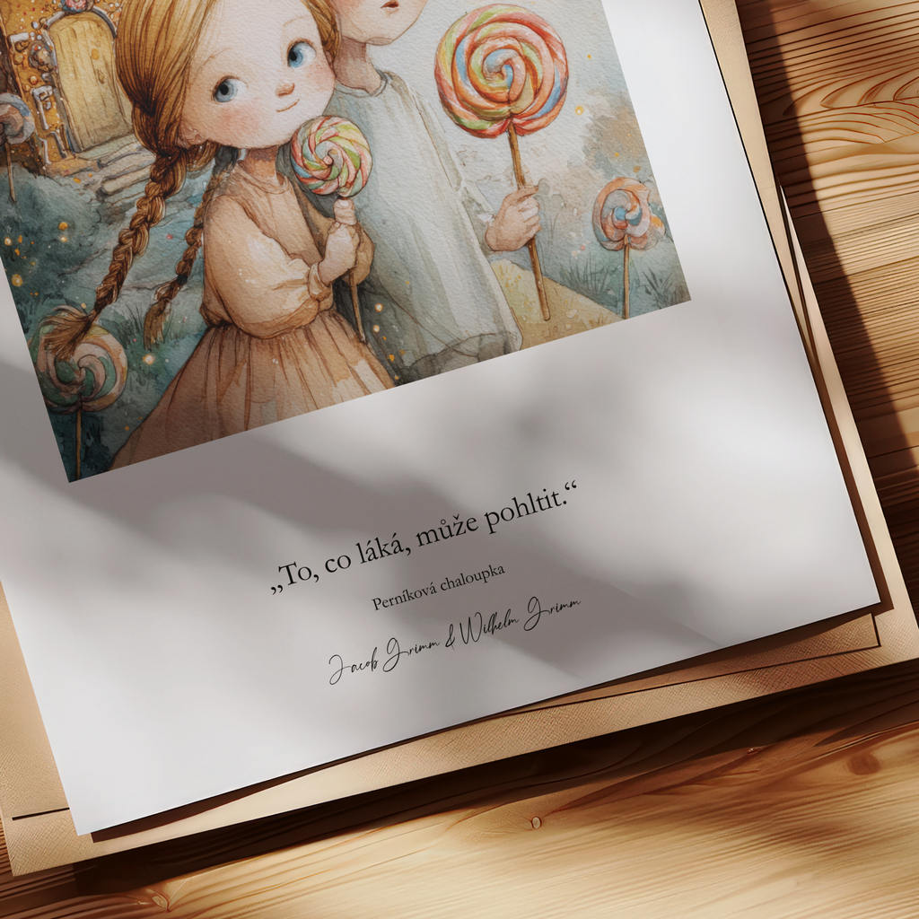 detsky plakat pernikova chaloupka7
